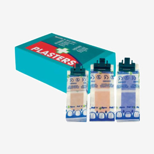 Wallace Cameron Wash Proof Pilferproof Plasters (Pack of 150) 1204010 WAC10422