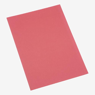 5 Star Recycled Square Cut Folder Foolscap 180gsm Red (Pack of 100) 340433 FS340433