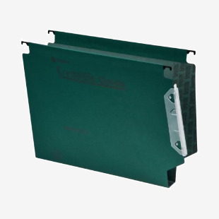 Rexel Crystalfile Classic 30mm Lateral File Green (Pack of 25) 3000109 TW17767