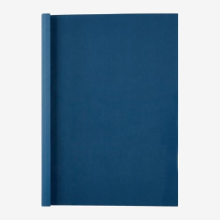 GBC LeatherGrain ThermaBind A4 Cover 1.5mm Blue (Pack of 100) IB451003 GB21919