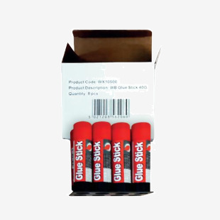 Large Solvent Free Glue Stick 40g (8 Pack) WX10506 WX10506
