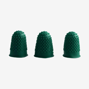 Q-Connect Thimblettes Size 0 Green (Pack of 12) KF21508 KF21508