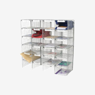 GoSecure Mail Sorter Grey 120kg Capacity (W1067xD381xH1067mm) MSU24GYS VP71249