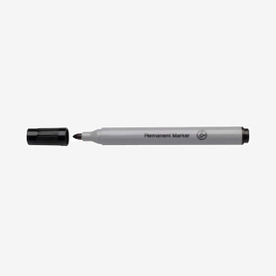 Black Permanent Marker Bullet Tip (Pack of 10) WX26045A WX26045A