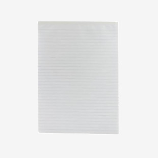 Memo A4 Pad Ruled Feint 80 Leaf (Pack of 10) WX32001 WX32001