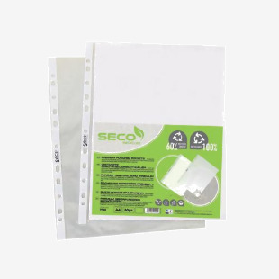 Stewart Superior Eco Biodegradable Punched Pocket A4 (50 Pack) PP80 UP22215