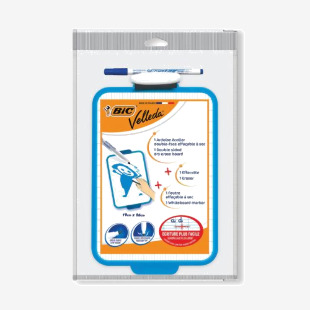 Bic Velleda Drywipe Board 190x260mm Blue 841360 CN218