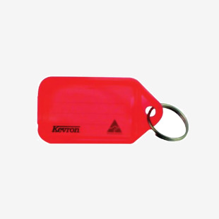 Kevron Plastic Clicktag Key Tag Red (Pack of 100) ID5RED100 SP50035
