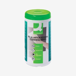 Q-Connect Screen and Keyboard Wipes (Pack of 100) KF04501 KF04501