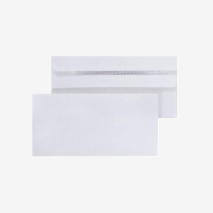 Envelope DL 80gsm Self Seal White (Pack of 1000) WX3454 WX3454