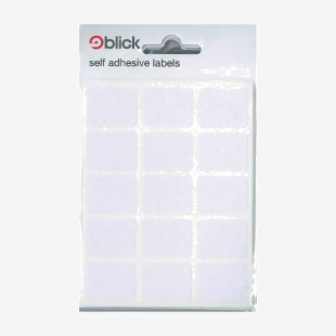 Blick White Labels 19x25mm (2100 Pack) RS001652 RS00165