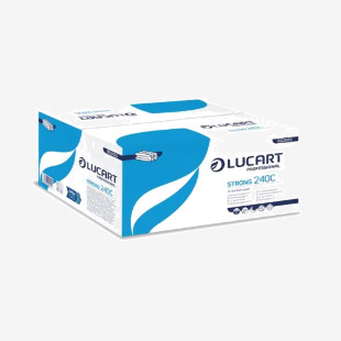 2-Ply C-Fold Hand Towels 320x225 sheets White (Pack of 2400) HTW240C WX43095