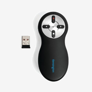 Kensington Wireless USB Presenter BlackChrome K33373EU AC29040