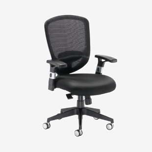 Arista Lexi High Back Chair 710x310x600mm Black H-9056-L2 KF72246