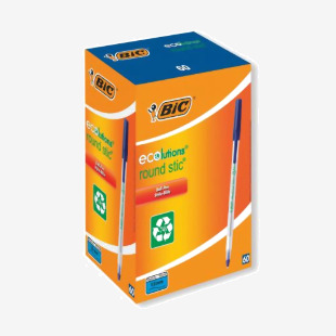 Bic ECOlutions Ballpoint Pen Medium Blue (Pack of 60) 893240 BC56651