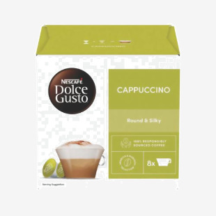 Nescafe Dolce Gusto Cappuccino Coffee Capsules (Pack of 48) 12352725 NL19849