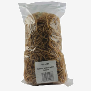 Size 18 Rubber Bands 454g 9340015 WX10526