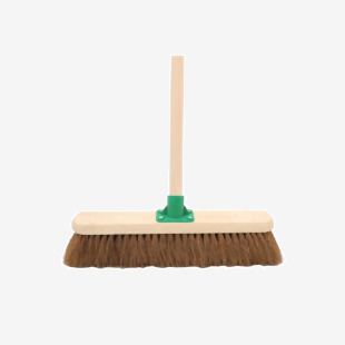 Coco Soft Broom with Handle 18 Inch G.01Black TC4 CX02229