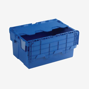 Blue Attached Lid Container 54L 375815 SBY21376