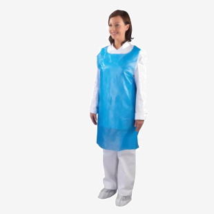 Shield Disposable Aprons on a Roll Blue (1000 Pack) A2BR HEA01101