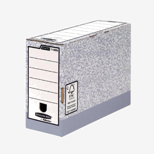 Bankers Box Transfer File 120mm Foolscap Grey (Pack of 10) 01805 BB0180570