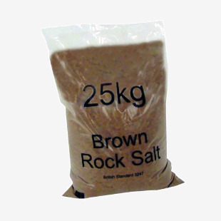 Winter Dry Brown Rock Salt 25kg 384071 WE28319