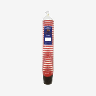 35cl Rippled Wall Hot Cups (Pack of 25) HVRWPA12V1 RY04637
