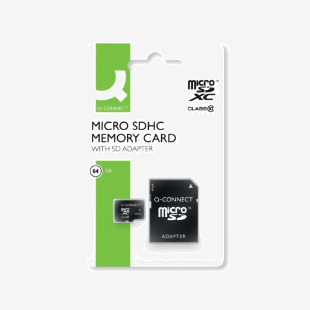 Q-Connect 64GB MicroSD Card Class 10 KF16128 KF16128