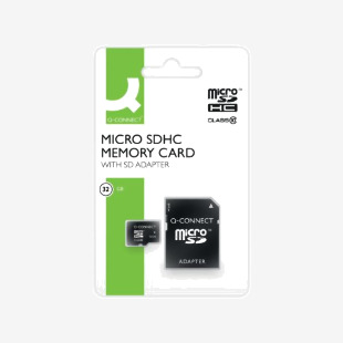 Q-Connect 32GB MicroSD Card Class 10 KF16013 KF16013