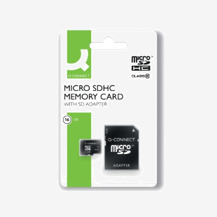 Q-Connect 16GB MicroSD Card Class 10 KF16012 KF16012