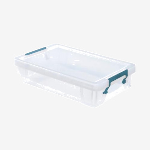 StoreStack 5.5 Litre Storage Box 400x255x80mm Clear RB90121 RB90121