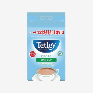 Tetley One Cup Decaffeinated Tea Bags (440 Pack) 1800A TL08755