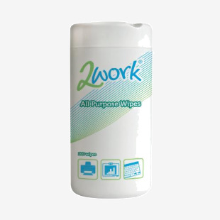 2Work All Purpose Wipes (Pack of 100) DB57002 DB57002