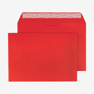 C5 Wallet Envelope Peel and Seal 120gsm Pillar Box Red (Pack of 250) BLK93020 BLK93020