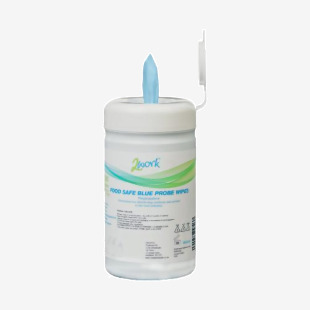 2Work Probe Wipes Antibacterial 120x130mm Tub (Pack of 200) 2W24703 2W24703