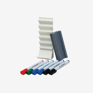 Q-Connect Whiteboard Pen and Eraser Holder AWPE001QCA KF17443