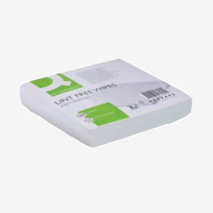 Q-Connect Lint Free Wipes 200x200mm (Pack of 100) ALFW100QCA KF17445