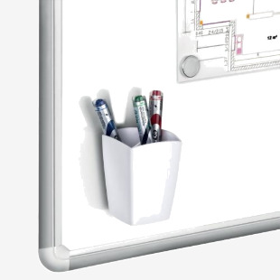 CEP Magnetic Pen Cup White 530MG WHITE CEP00163