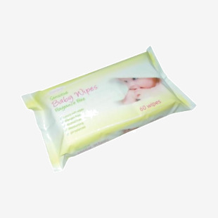 EcoTech Baby Wipes Fragrance Free 60 Sheets (Pack of 12) FPBW60FF ECO24133