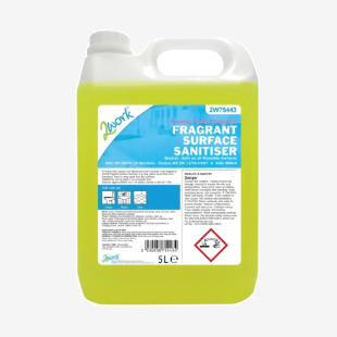 2Work Fragrant Surface Sanitiser 5 Litre 2W75443 2W75443
