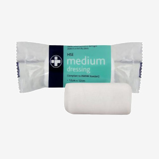 Reliance HSE Sterile Dressing 120x120mm Medium Pack of 10 316 HS88316