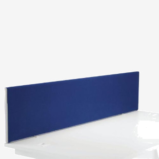 First Desk Mounted Screen1800x25x400mm Special Blue KF74842 KF74842