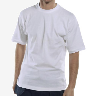 Beeswift Click Heavyweight Cotton T-shirt Black S CLCTSHWBLS BSW19265
