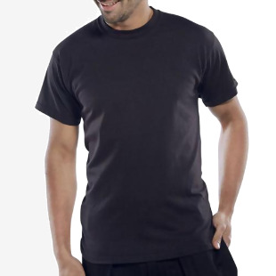 Beeswift Click Heavyweight Cotton T-shirt Black XL CLCTSHWBLXL BSW01770