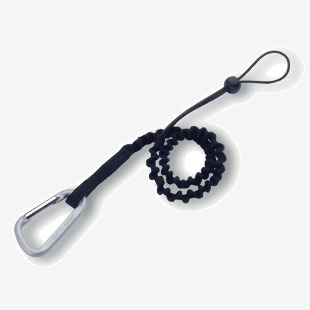 Squids Ergodyne Tool Lanyard Single Carabiner Black EY3100 ERG19002