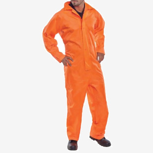 Beeswift Nylon B-Dri Coverall Orange 4XL NBDCOR4XL BSW19427