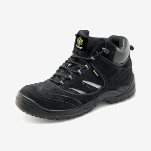 Beeswift Click Lace Up S1 Safety Trainer Boots 1Pr Black 10 CDDTBBL10 BSW01525