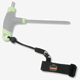 Squids Ergodyne Wrist Tool Lanyard Black LXL EY3115LXL ERG19052