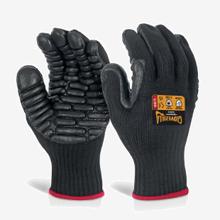 Beeswift Glovezilla Anti-Vibration Gloves Black XL GZAVGXL BSW19773