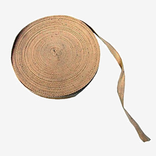 Beeswift Apron Cotton Tie Roll 12 inch x 50m Brown ATR BSW00714